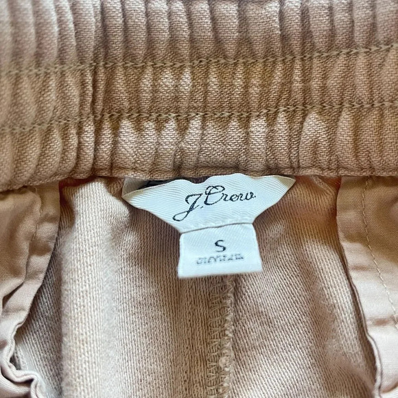 J.Crew Women’s Size Small Tie-waist Camp Pant Beachwood Beige Pull On An… - Picture 6 of 7